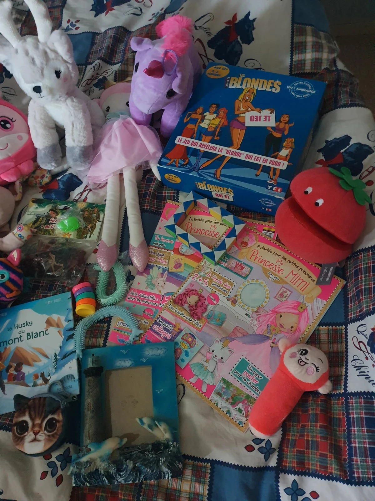 Girls' lots 10 plush toys + 3 free + toy + book – photo 3
